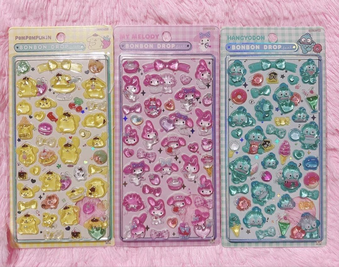 キャラクターシールセット 多色デザイン