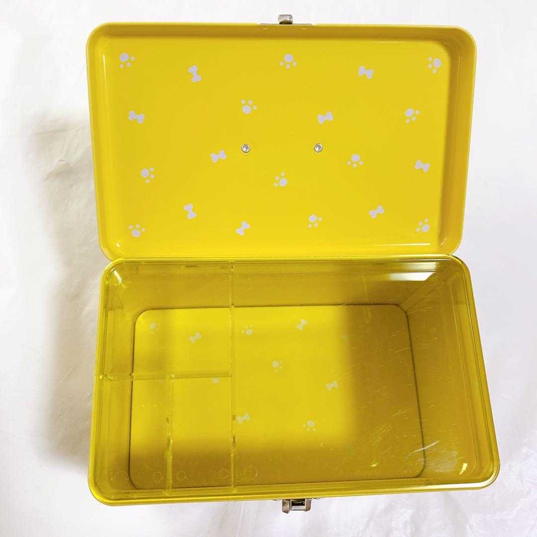 美品　希少　1999年　ポムポムプリン　メタルバスケット　缶トランクケース
