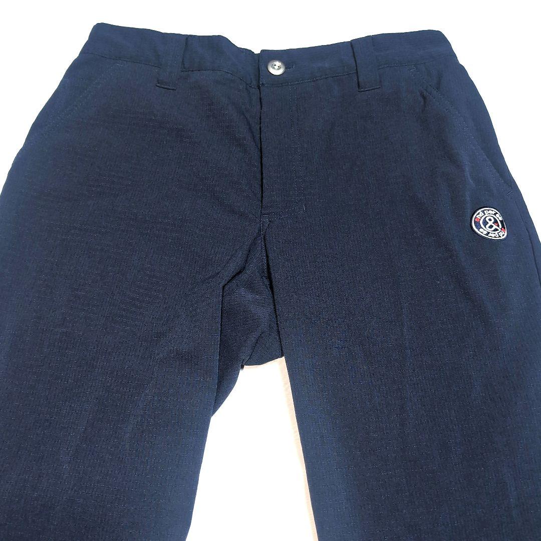 アンパスィ ゴルフウェア メンズ ロングパンツ ネイビー Lサイズ 美品