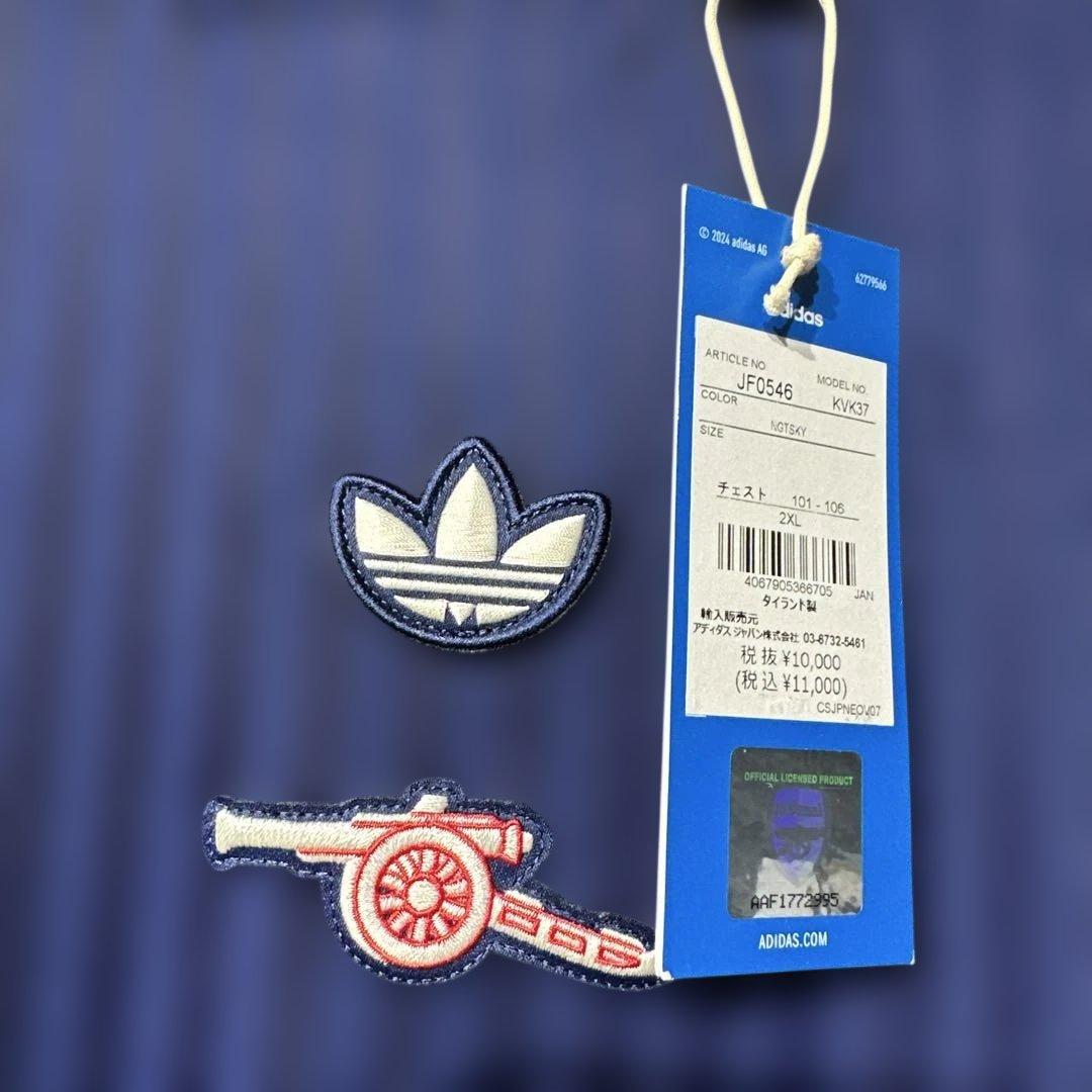 【未使用】TTT 　adidas サッカーシャツ　アーセナル　2XL
