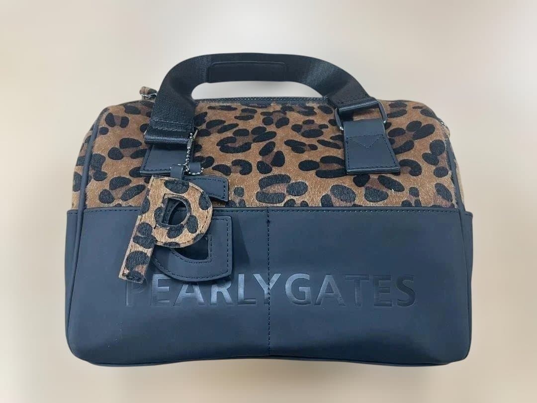 【未使用品】PEARLY GATES ヒョウ柄 バッグ