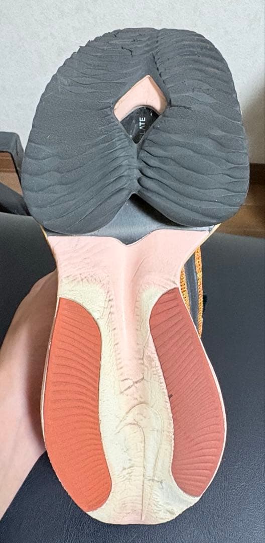 25cm NIKEアルファフライ初代 オレンジ ナイキ