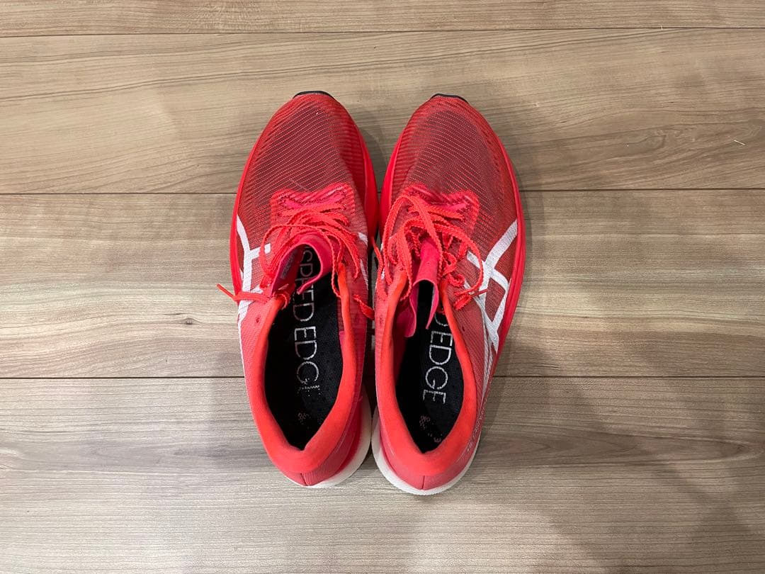 asics アシックス　メタスピードエッジ＋　27センチ