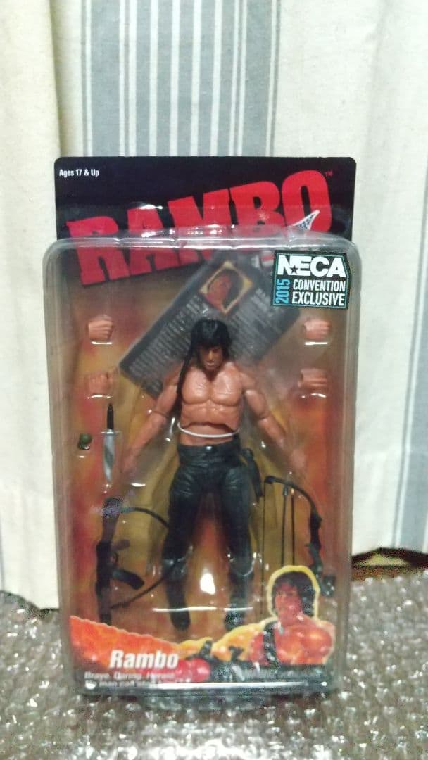 最終値下げ！新品　NECA コンベンション限定品　ジョン・ランボー フィギュア