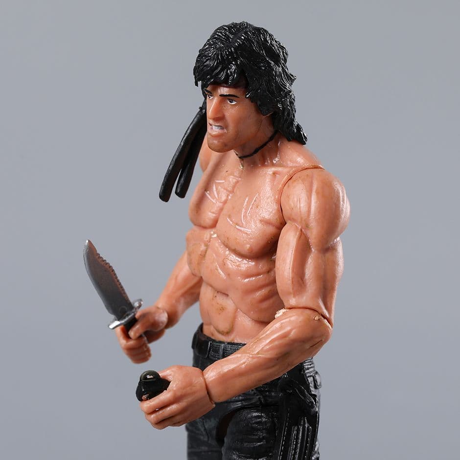 最終値下げ！新品　NECA コンベンション限定品　ジョン・ランボー フィギュア