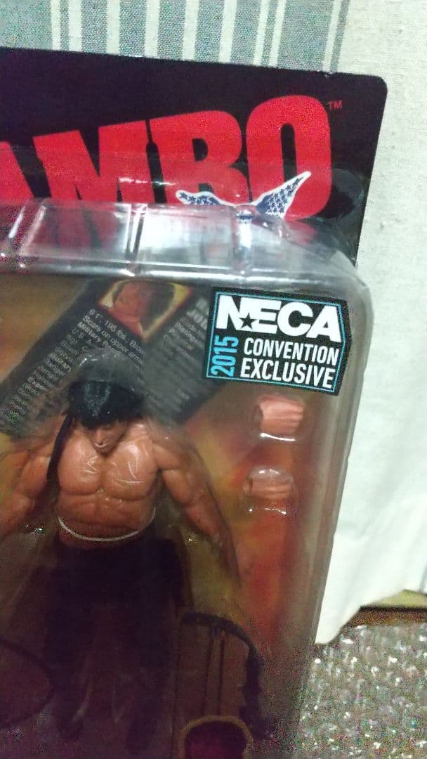 最終値下げ！新品　NECA コンベンション限定品　ジョン・ランボー フィギュア