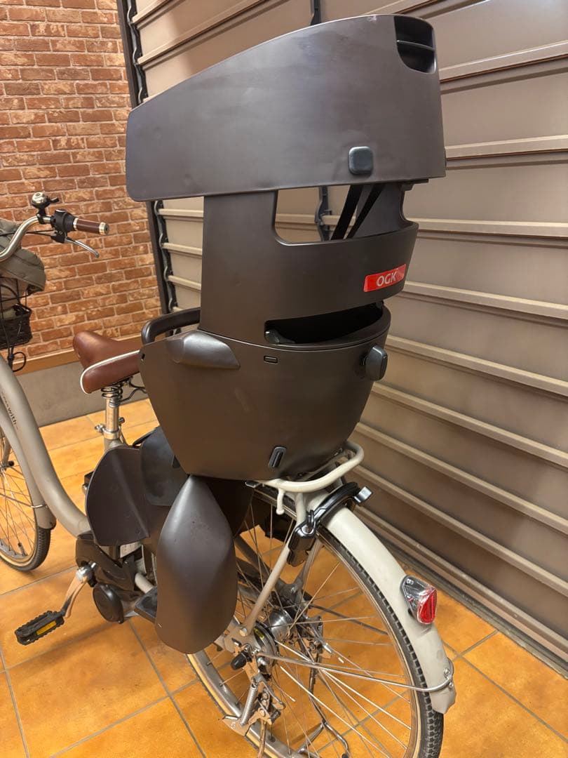 【yuki】子乗せ自転車用リアチャイルドシート　OGKグランディア【美品】