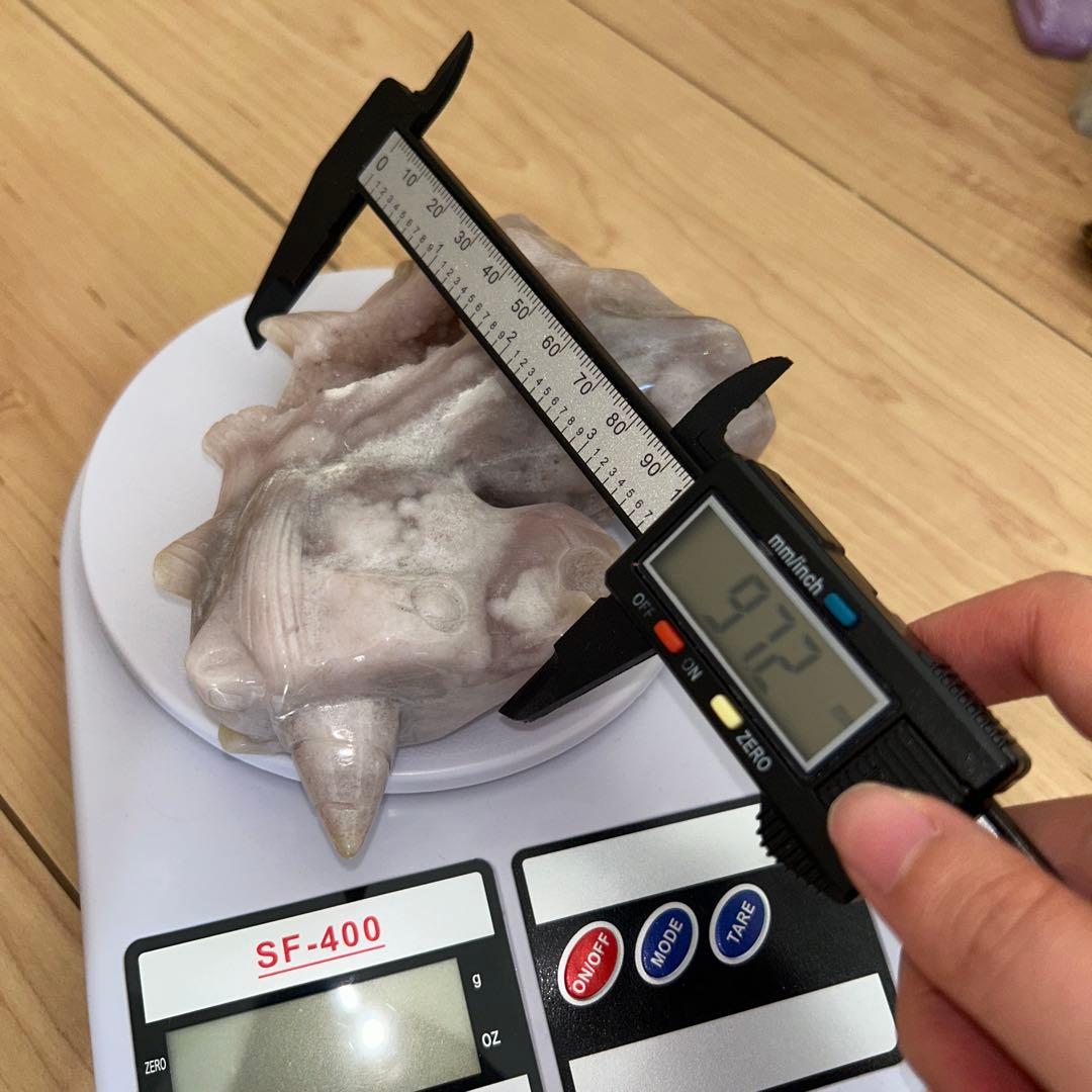 ピンクアメジスト ユニコーン 天然石 bigサイズ 620g