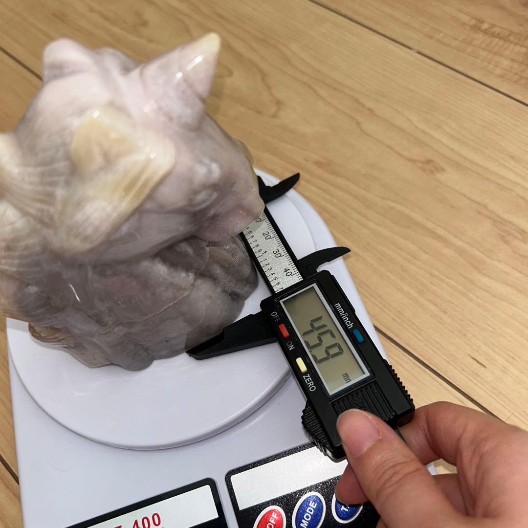ピンクアメジスト ユニコーン 天然石 bigサイズ 620g