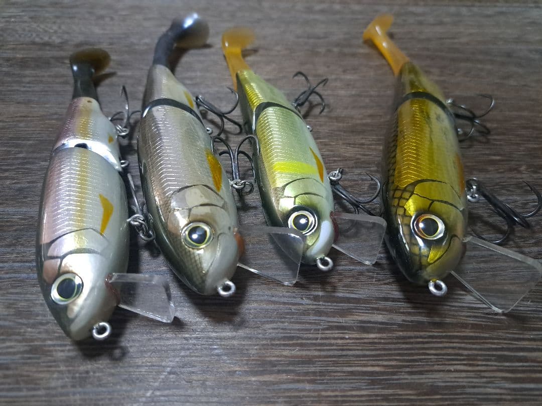 エバーグリーン　ティンバーフラッシュ×2　Jr.×2　4本まとめて