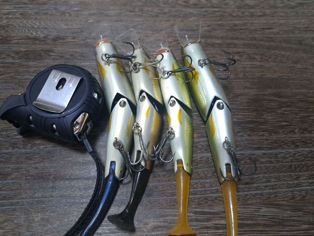 エバーグリーン　ティンバーフラッシュ×2　Jr.×2　4本まとめて