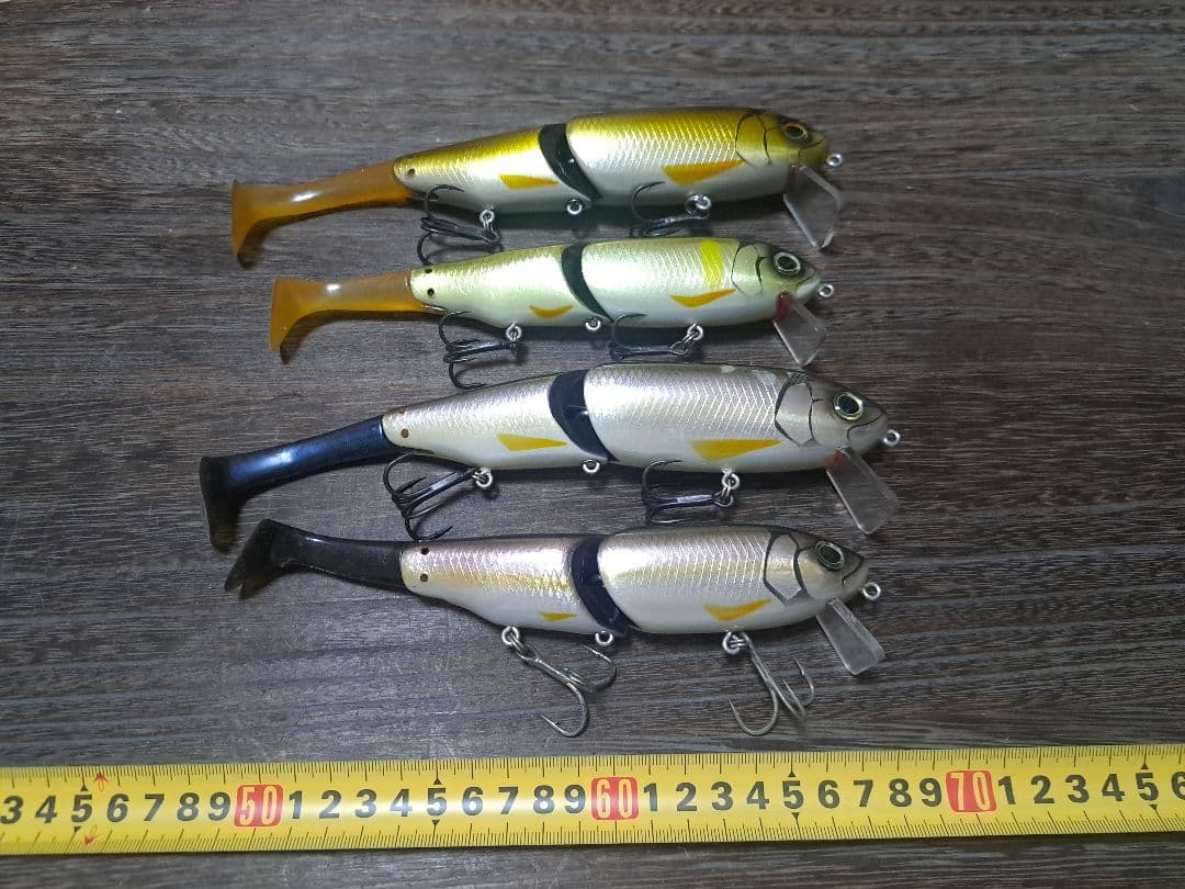 エバーグリーン　ティンバーフラッシュ×2　Jr.×2　4本まとめて