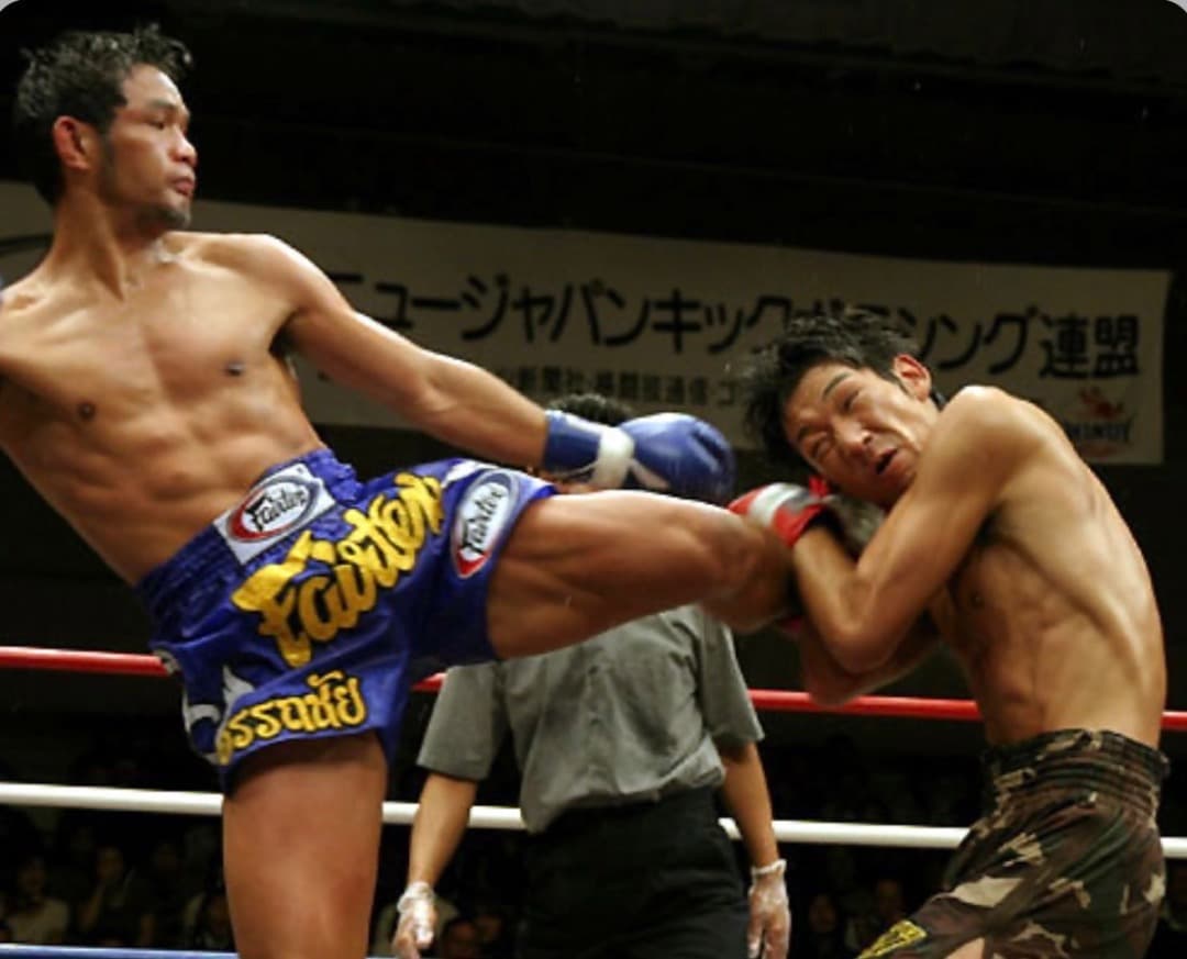 激レア　アタチャイフェアテックス　試合着用　ムエタイパンツ　キックパンツ
