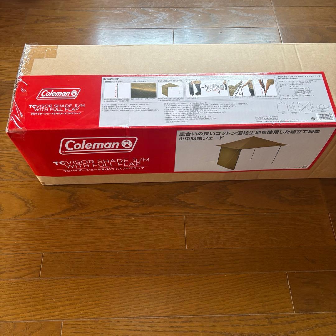 コールマン(Coleman) TCバイザーシェード2/ M フルフラップ付き
