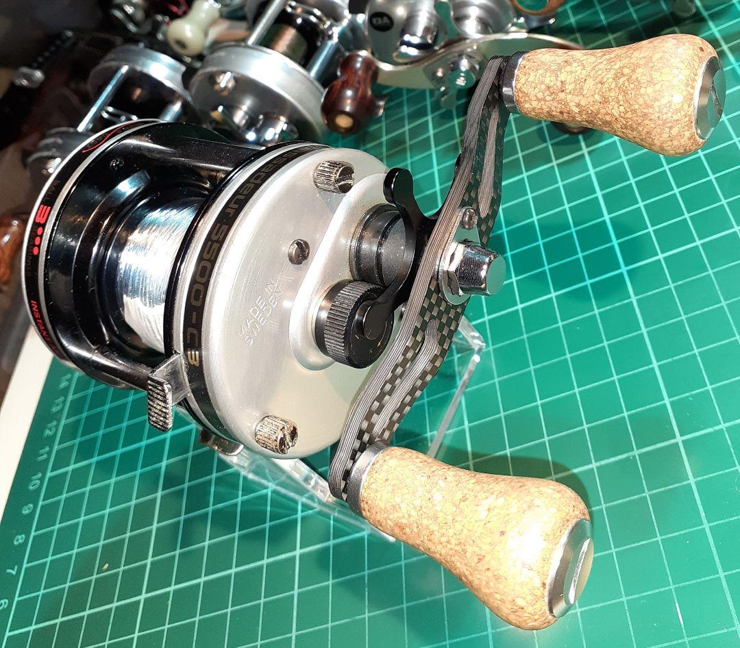 アブガルシア ABU アンバサダー5500-C3 ハンドルカスタム