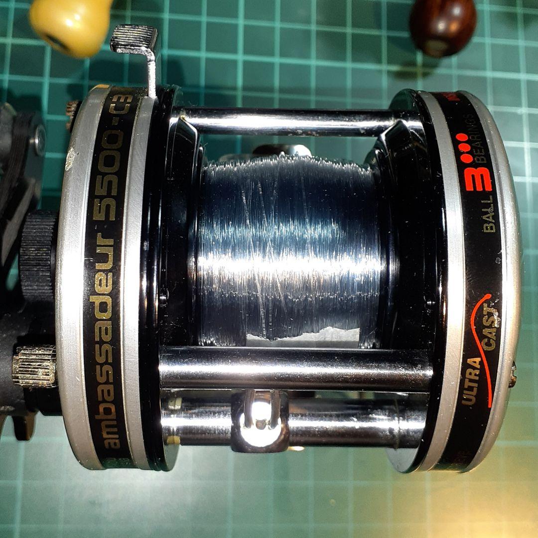 アブガルシア ABU アンバサダー5500-C3 ハンドルカスタム