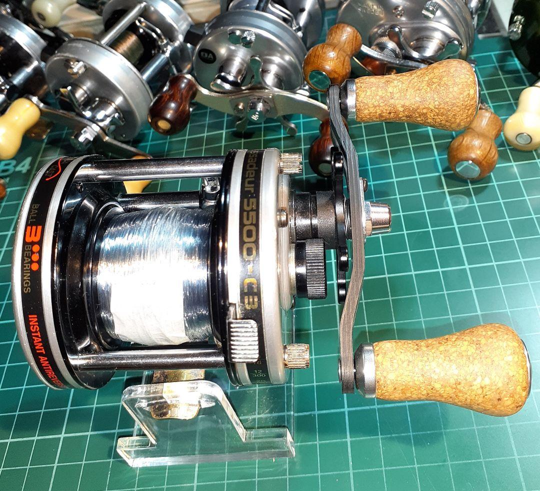 アブガルシア ABU アンバサダー5500-C3 ハンドルカスタム