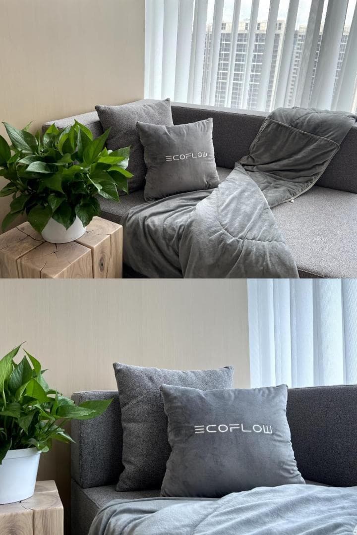 新品 EcoFlow 快適な本体クッション 40x40cm 3個セット