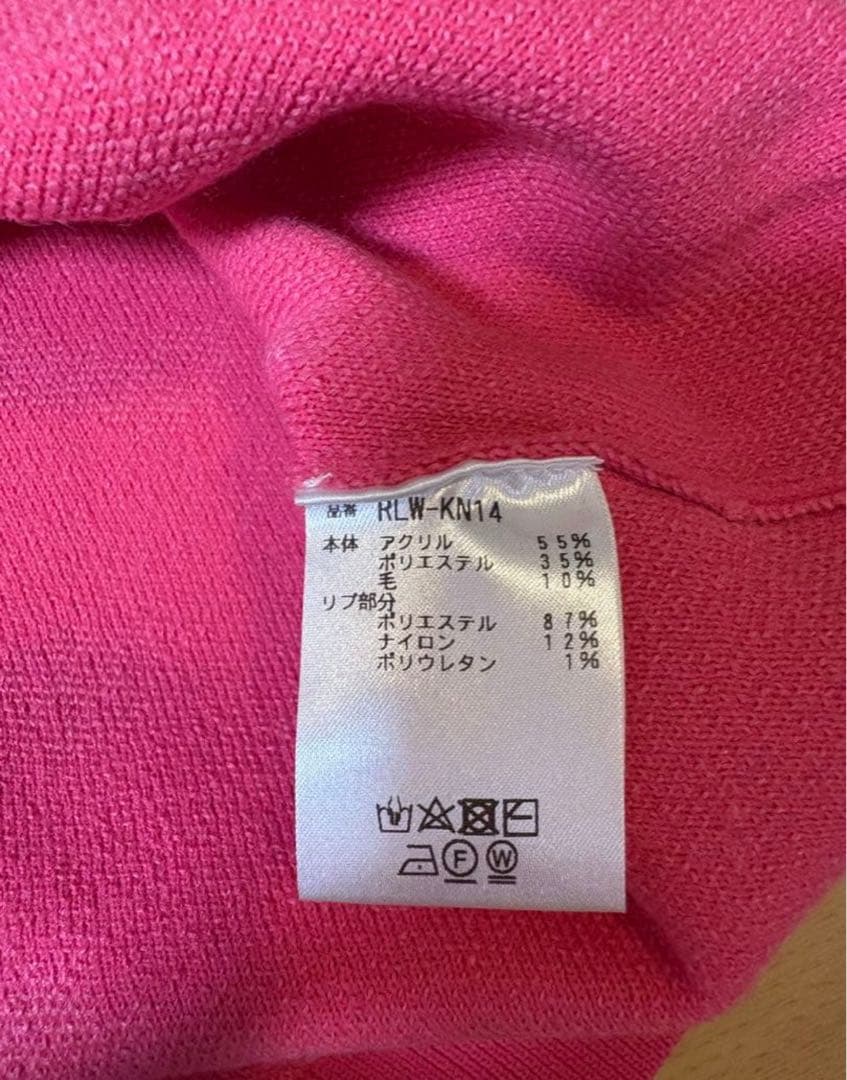 レザレクション　ニットピンクＬ