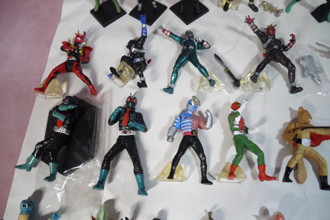 HG 仮面ライダー　怪人　ライダー&バイク　66体