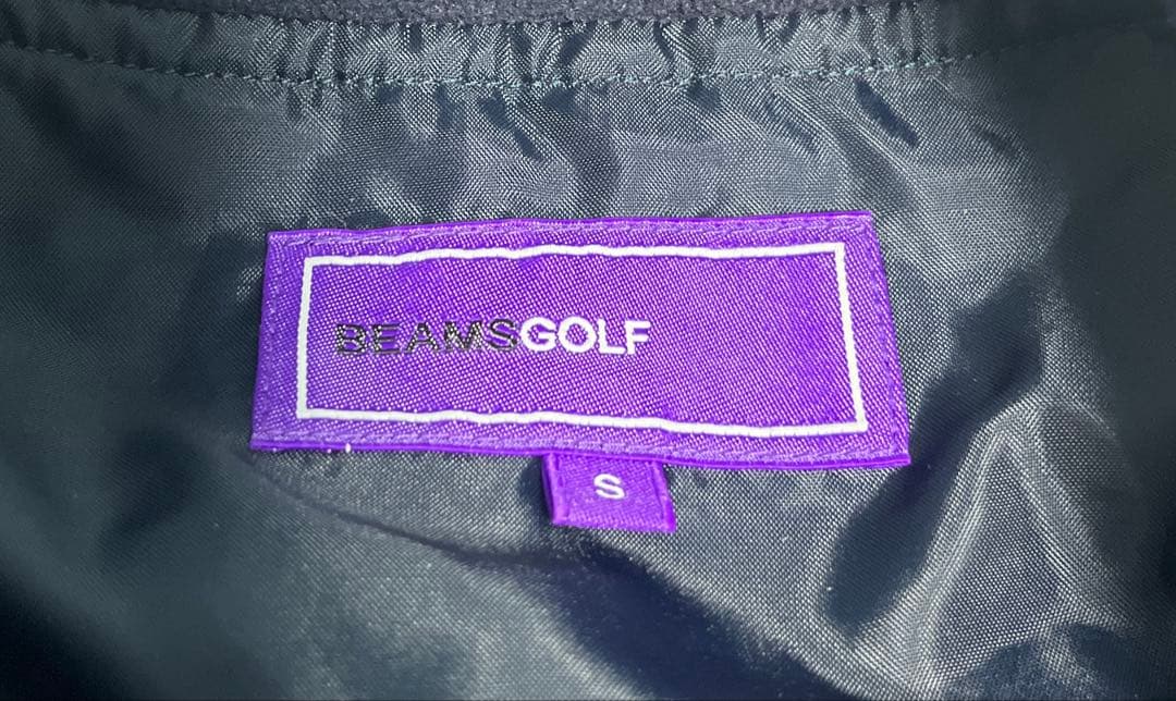 BEAMS GOLF ネイビー ダウンジャケット Sサイズ