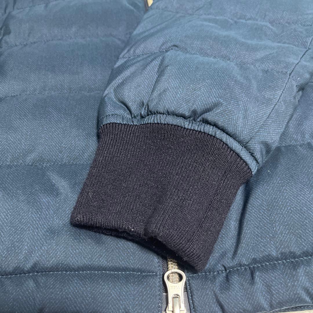 BEAMS GOLF ネイビー ダウンジャケット Sサイズ