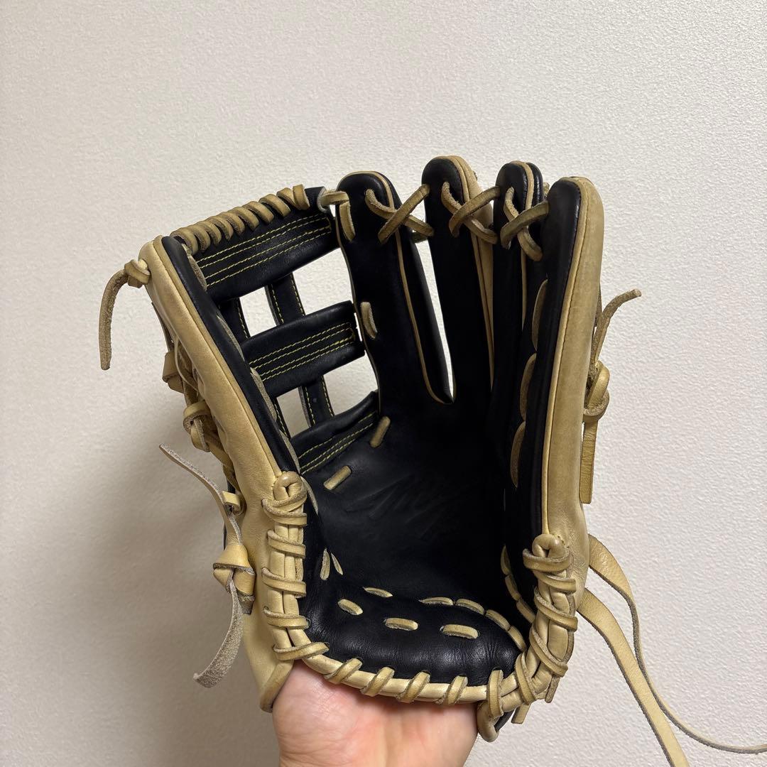 即戦力ミズノプロ　ハガジャパン　軟式オプションオーダー外野手用　西川モデル