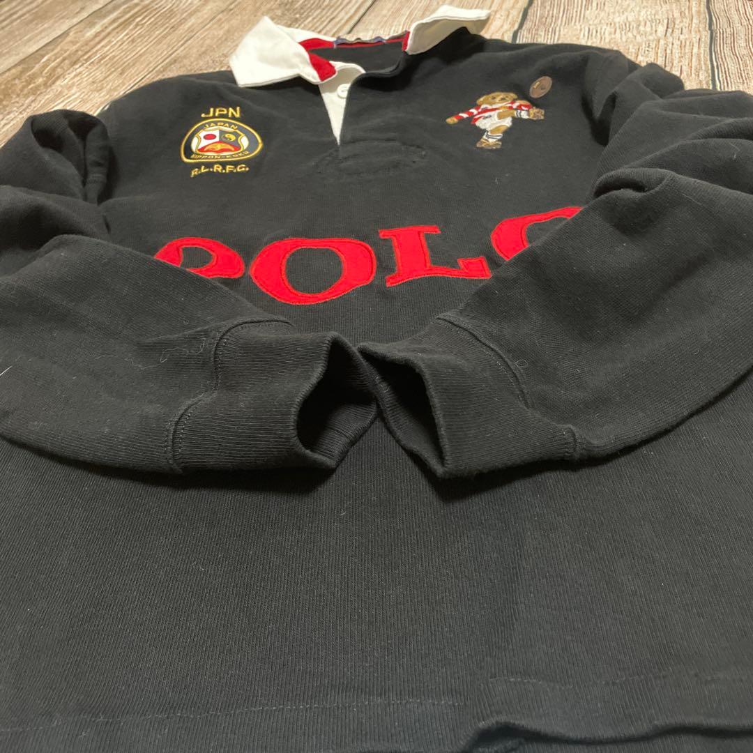 【希少】POLO RALPH LAUREN＊ポロベアラガーシャツ＊長袖＊メンズS