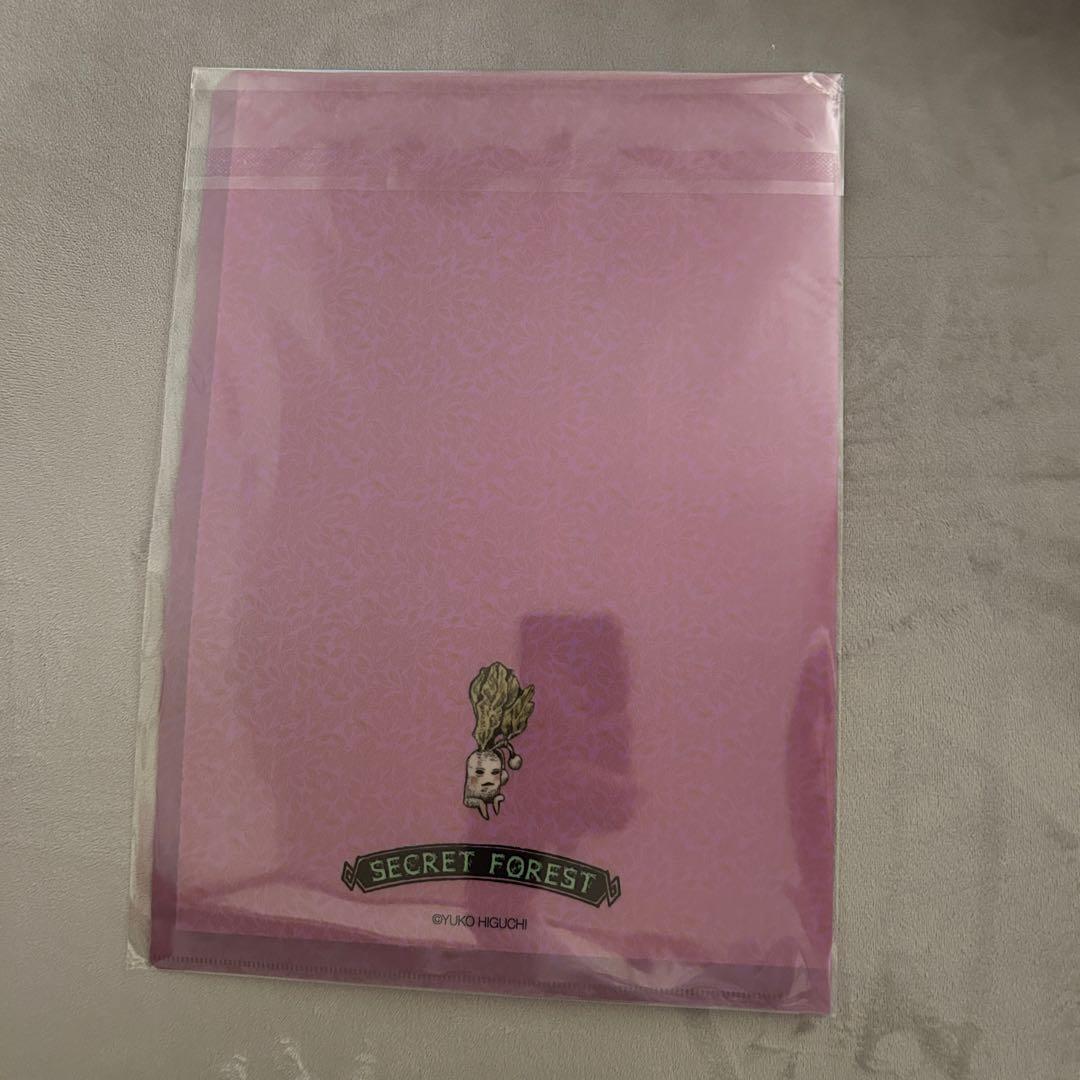 韓国　ヒグチユウコ特別展 秘密の森　7種　クリアファイル