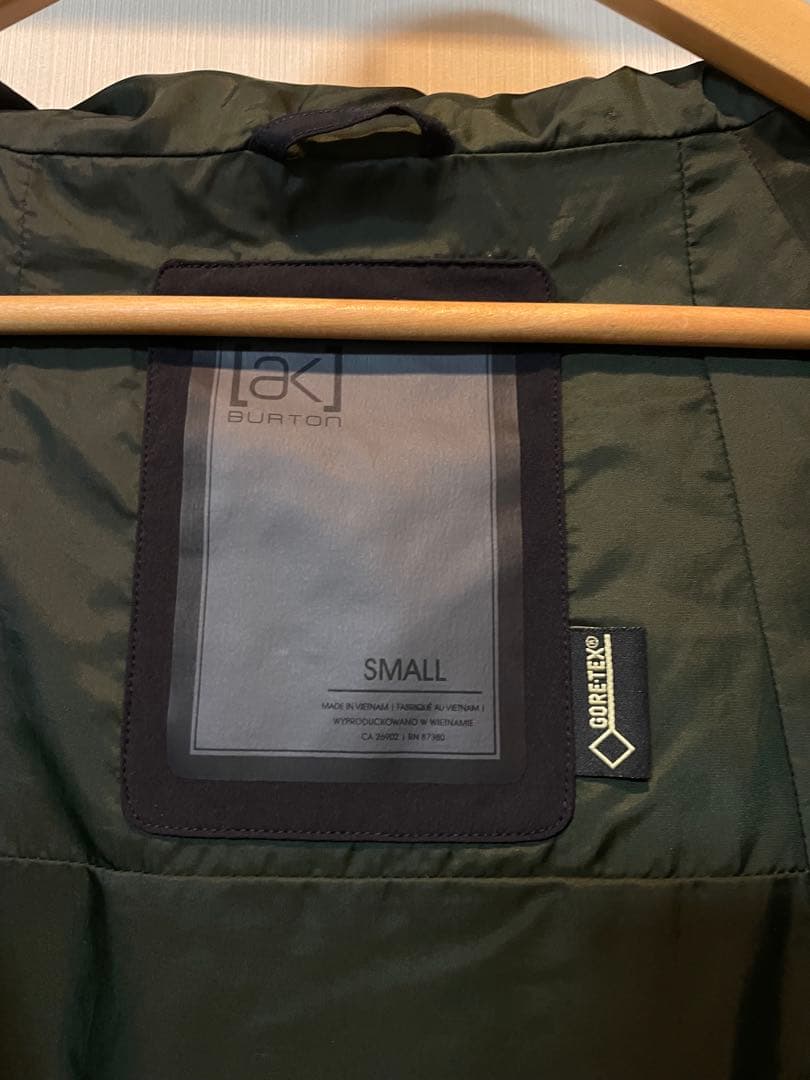 Burton ak スノーボード ブラック モスグリーン カーキ S スノボ