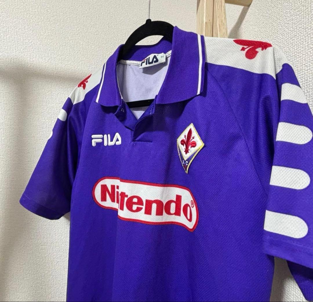 98-99 ACフィオレンティーナ FILA イタリア製 検/ 任天堂 Y2K