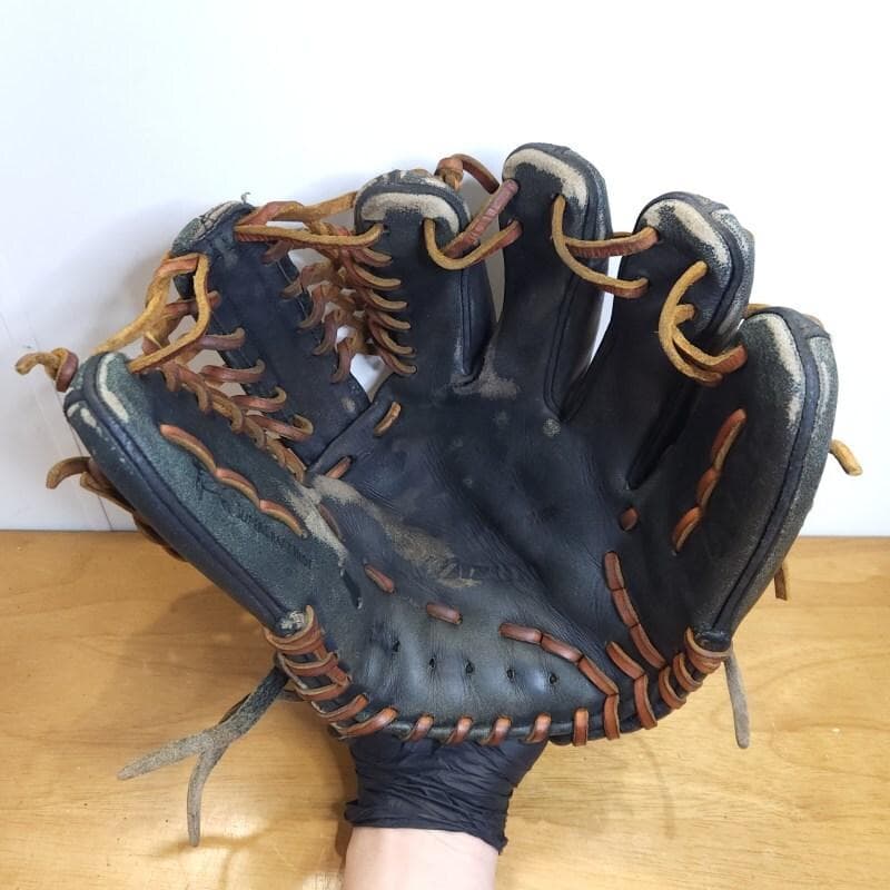 ミズノ 日本製 Supremo Mマークラベル 内野用 硬式グローブ