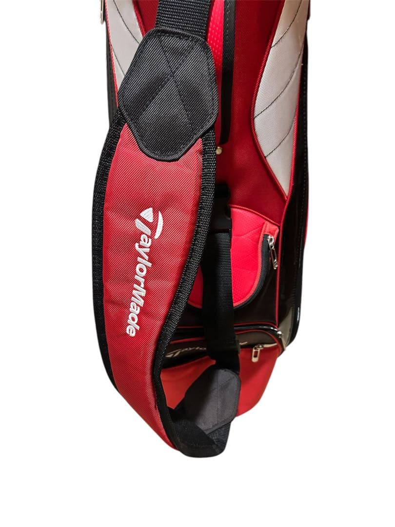 TaylorMade ゴルフバッグ レッド/ホワイト トゥルーライト