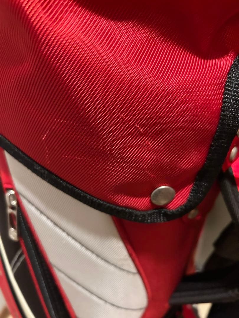 TaylorMade ゴルフバッグ レッド/ホワイト トゥルーライト