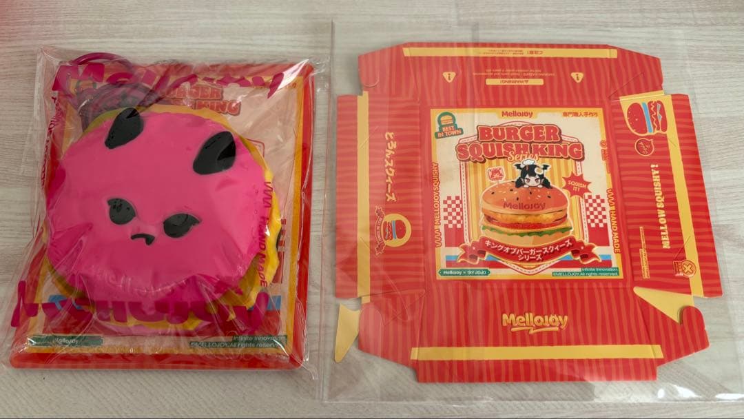 メロジョイ mellojoy ハンバーガー ドラフルパインバーガー メロイア