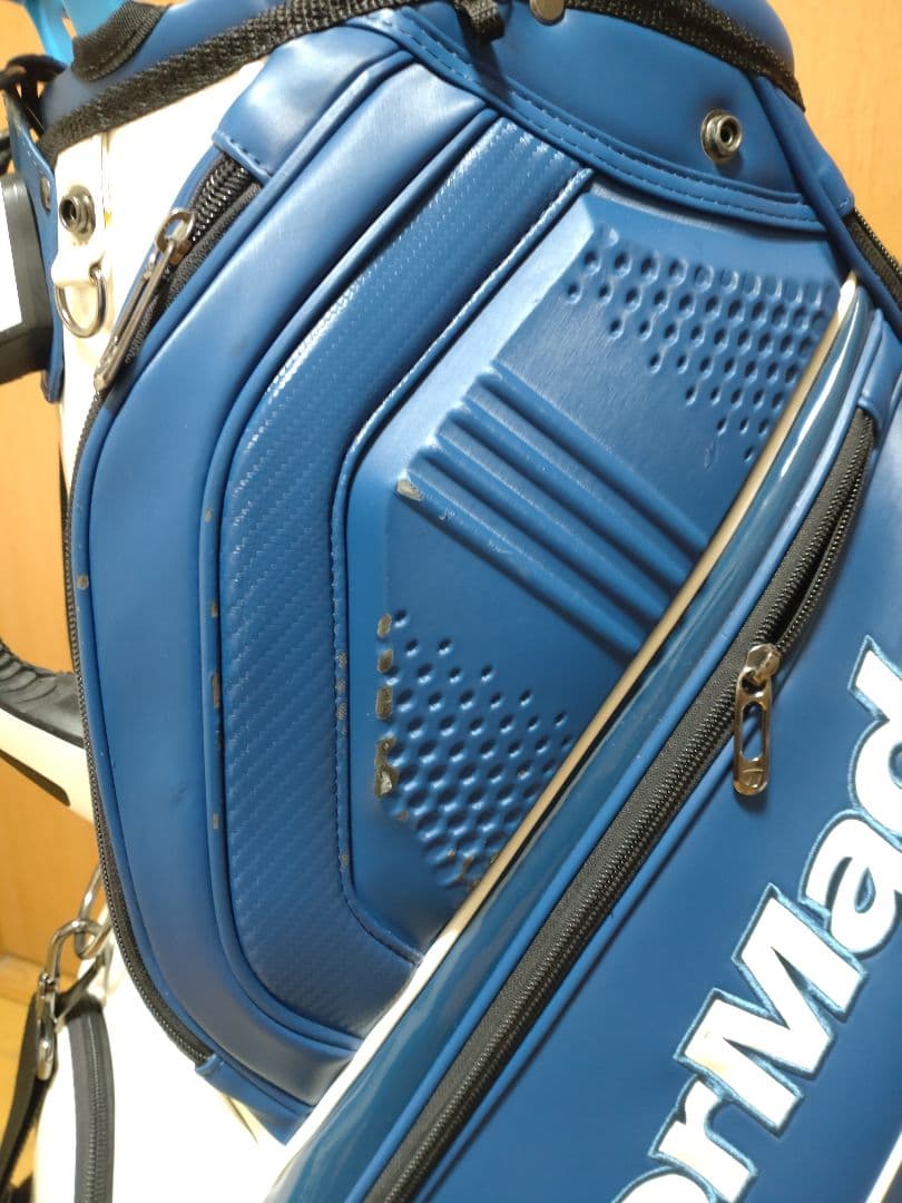 TaylorMade ゴルフバッグ 青/白