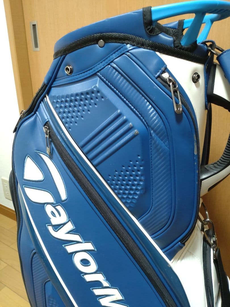 TaylorMade ゴルフバッグ 青/白