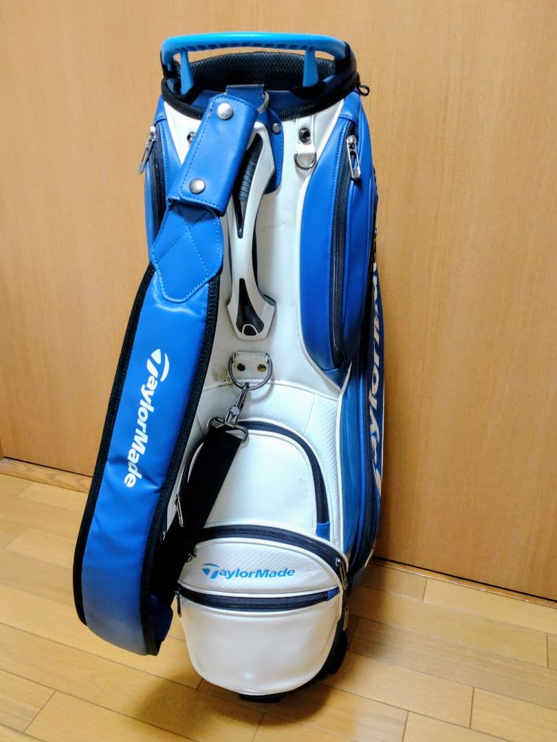 TaylorMade ゴルフバッグ 青/白