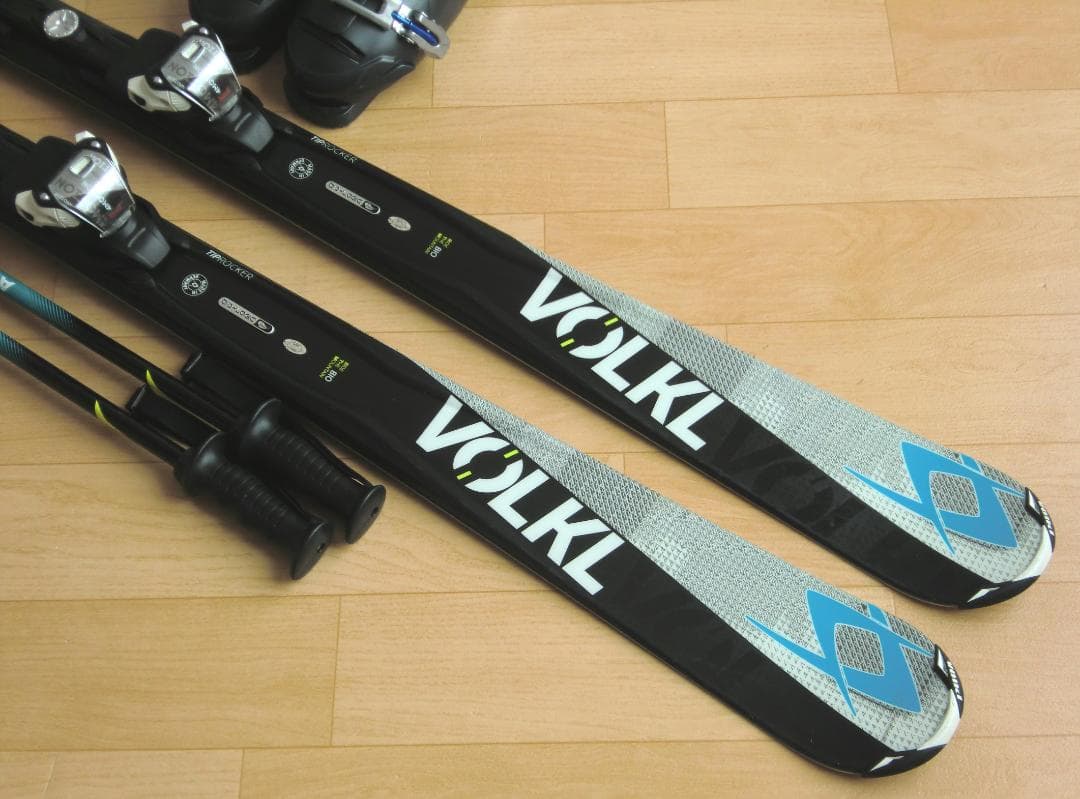■送料無料■VOLKL■メンズスキーセット■板162靴27-27.5■メンテ付■