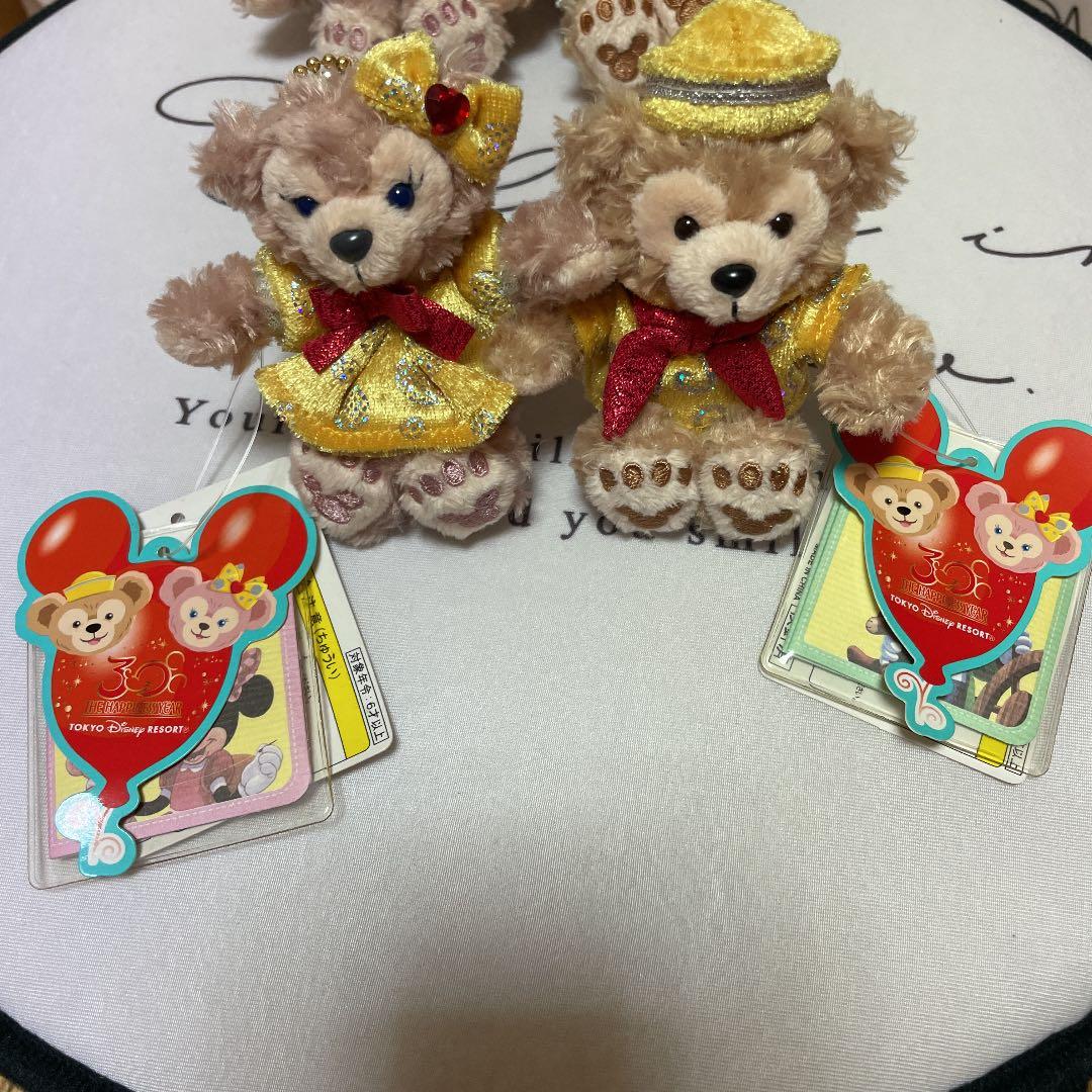 ダッフィー シェリーメイ 限定　ぬいぐるみバッジ　まとめ売り