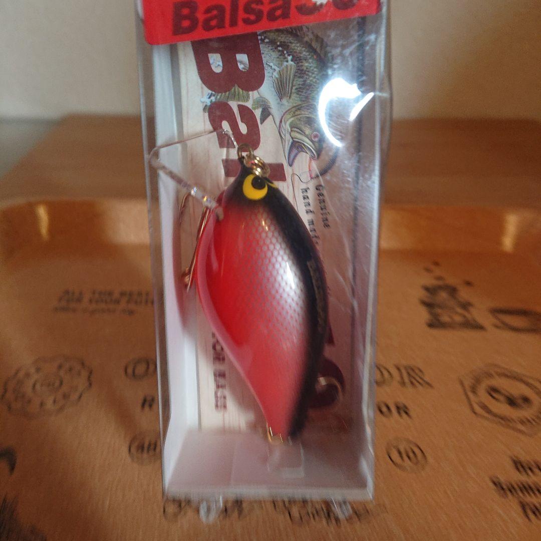 Balsa 50 クランクベイト 赤/黒