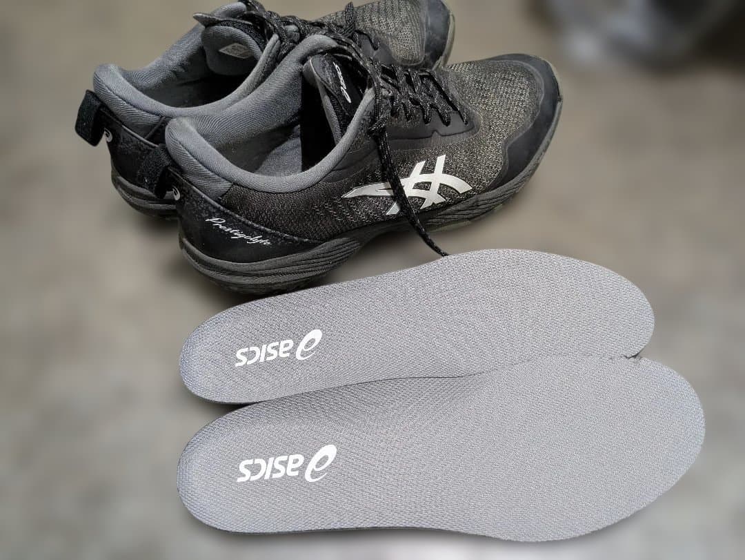 ASICS テニスシューズ ブラック