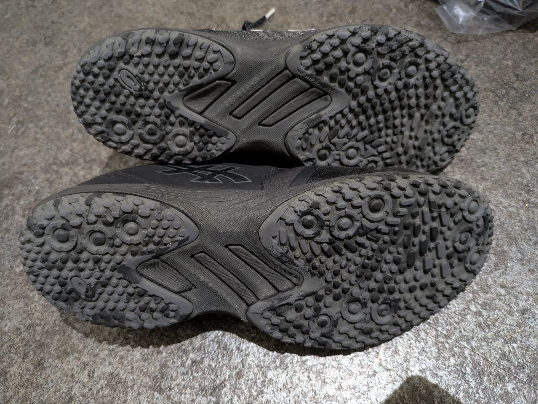 ASICS テニスシューズ ブラック