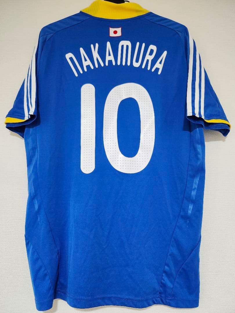中村俊輔 日本代表 サッカー ユニフォーム アディダス 2010