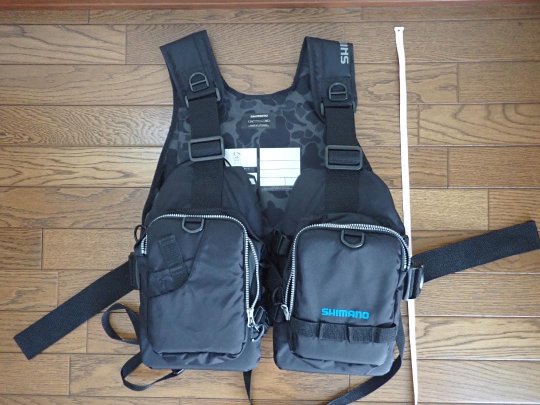 シマノSHIMANO 釣り ゲームベストライト VF-068T 浮力5.85kg