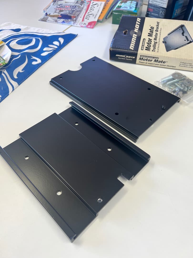 新品未使用品　Minn Kota アルミクイックリリースブラケット　マウント