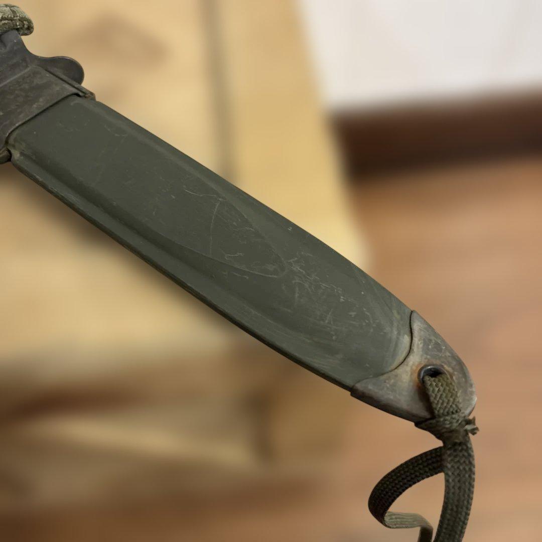 米軍　実物　ナム戦　US M8A1 PWH製　銃剣　BAYONETシース　③