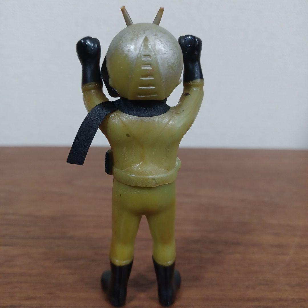 当時もの　ポピー製「仮面ライダーX」希少ミニソフビフィギュア