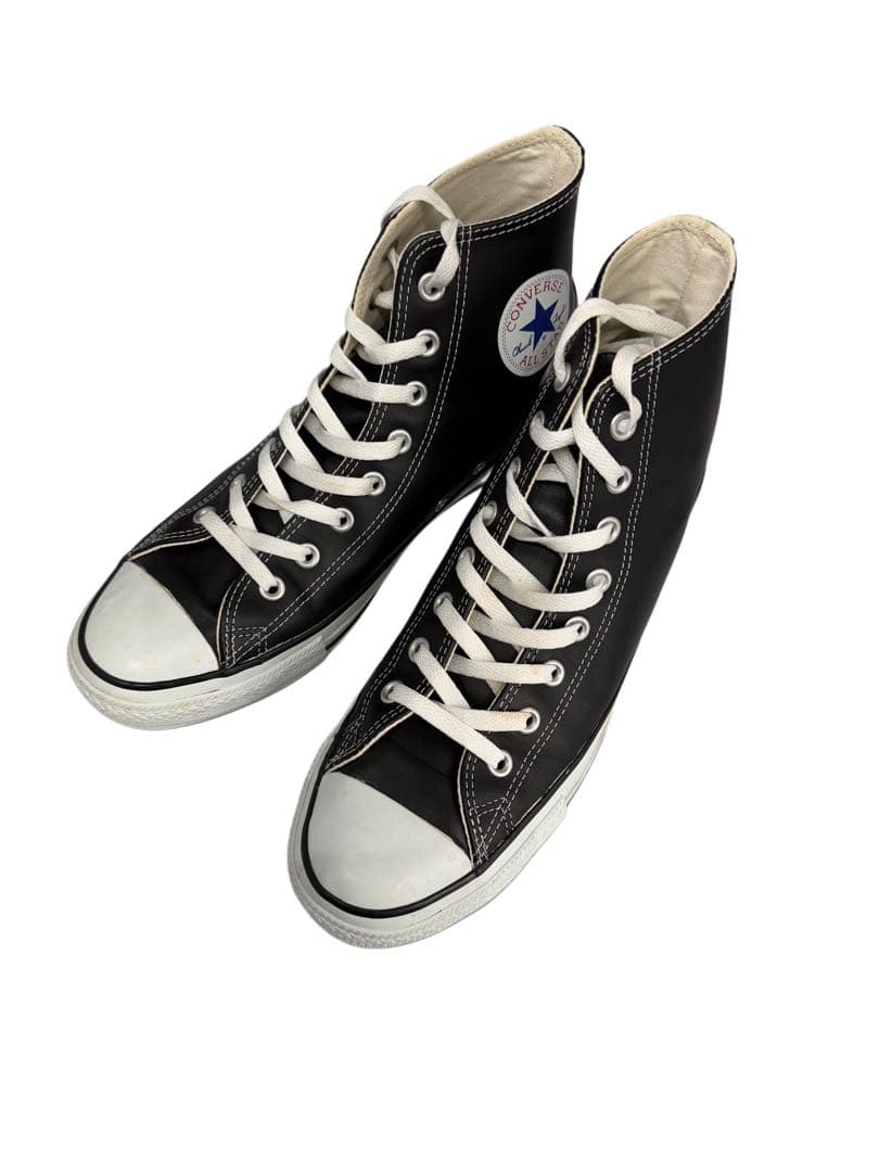 CONVERSE（コンバース） オールスターレザー ハイ ブラック10.5インチ