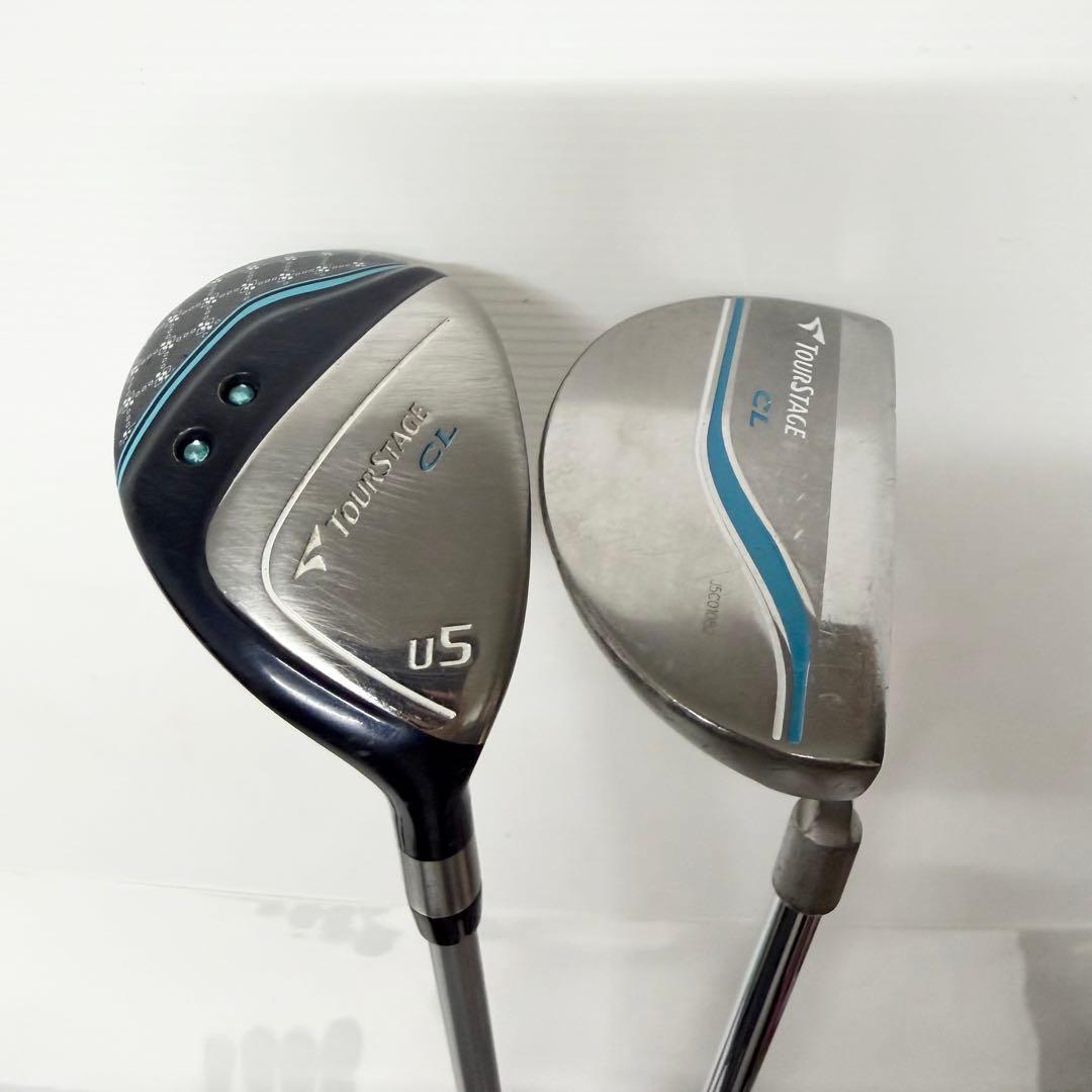 TOURSTAGE CL レディース ゴルフセット　ツアーステージ　女性用